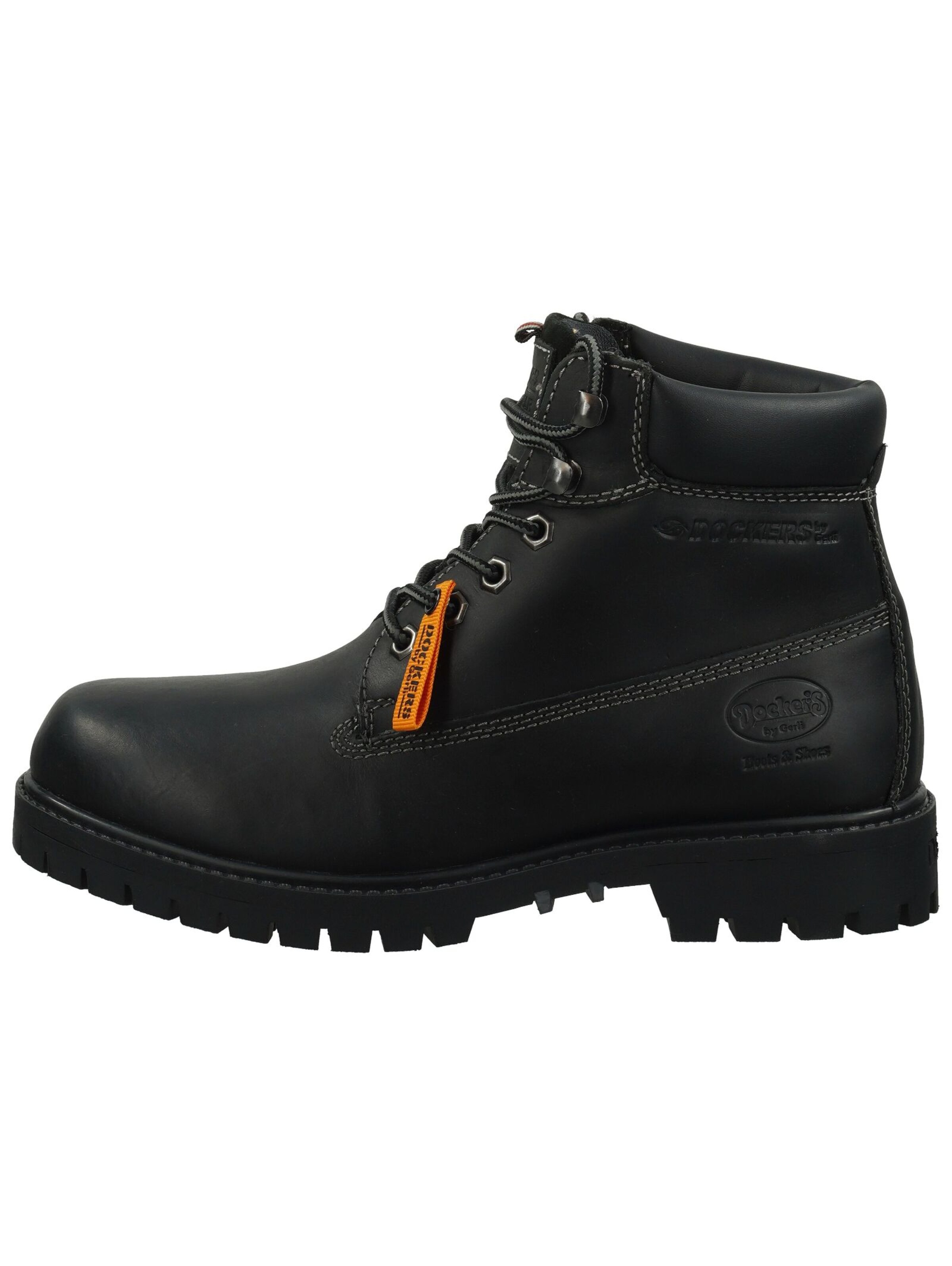 Boots stringati di Dockers by Gerli in nero