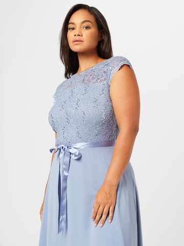 Robe de soirée SWING Curve en bleu