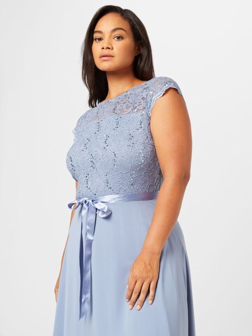 Robe de soirée SWING Curve en bleu