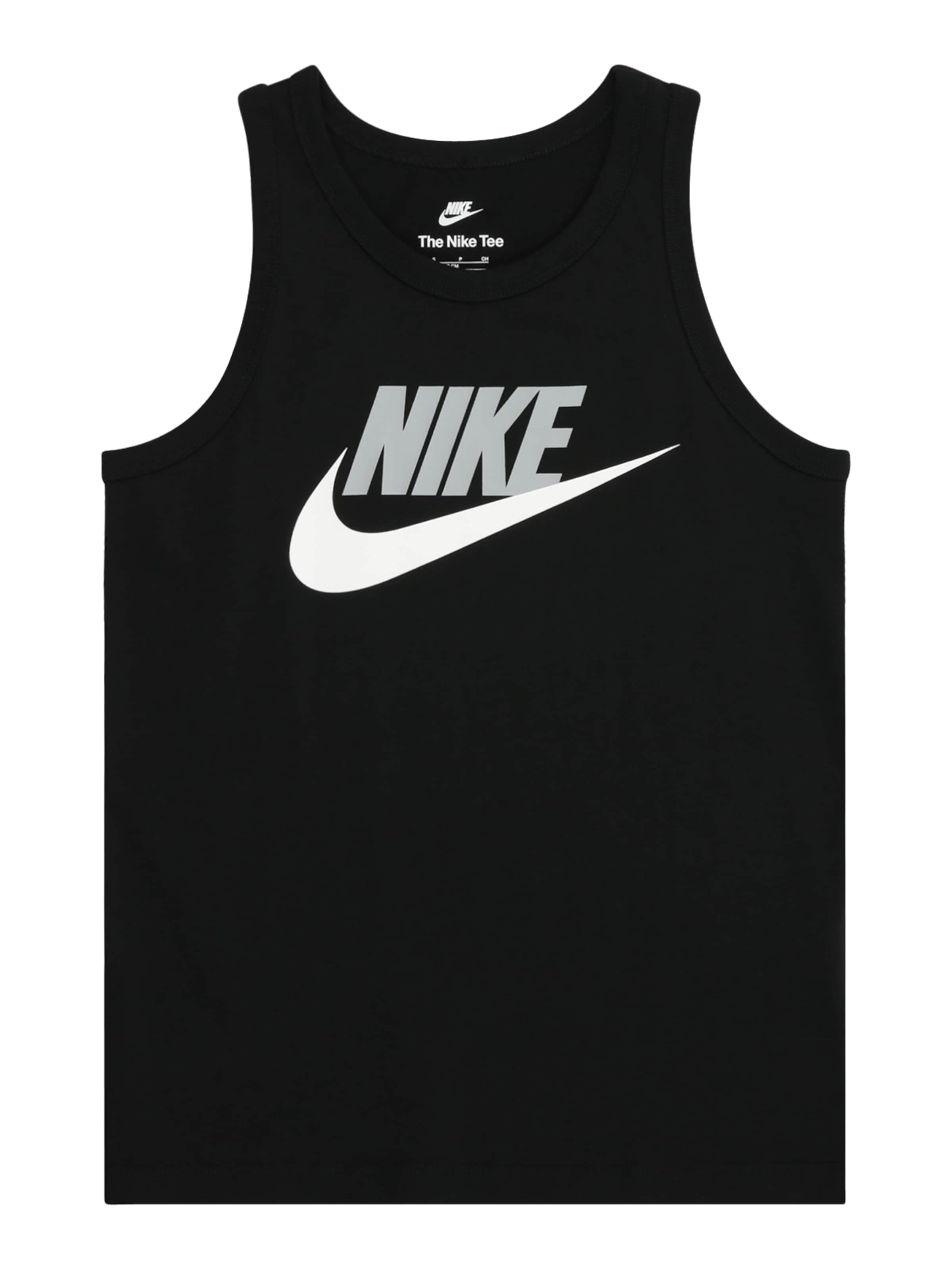 Nike Sportswear T-shirt i svart: framsida