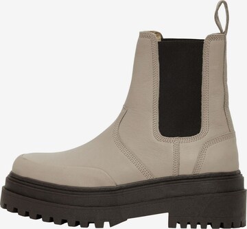 SELECTED FEMME Chelsea Boots in Beige: front