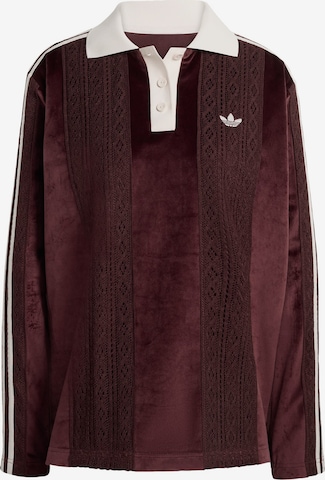 T-shirt ADIDAS ORIGINALS en rouge : devant