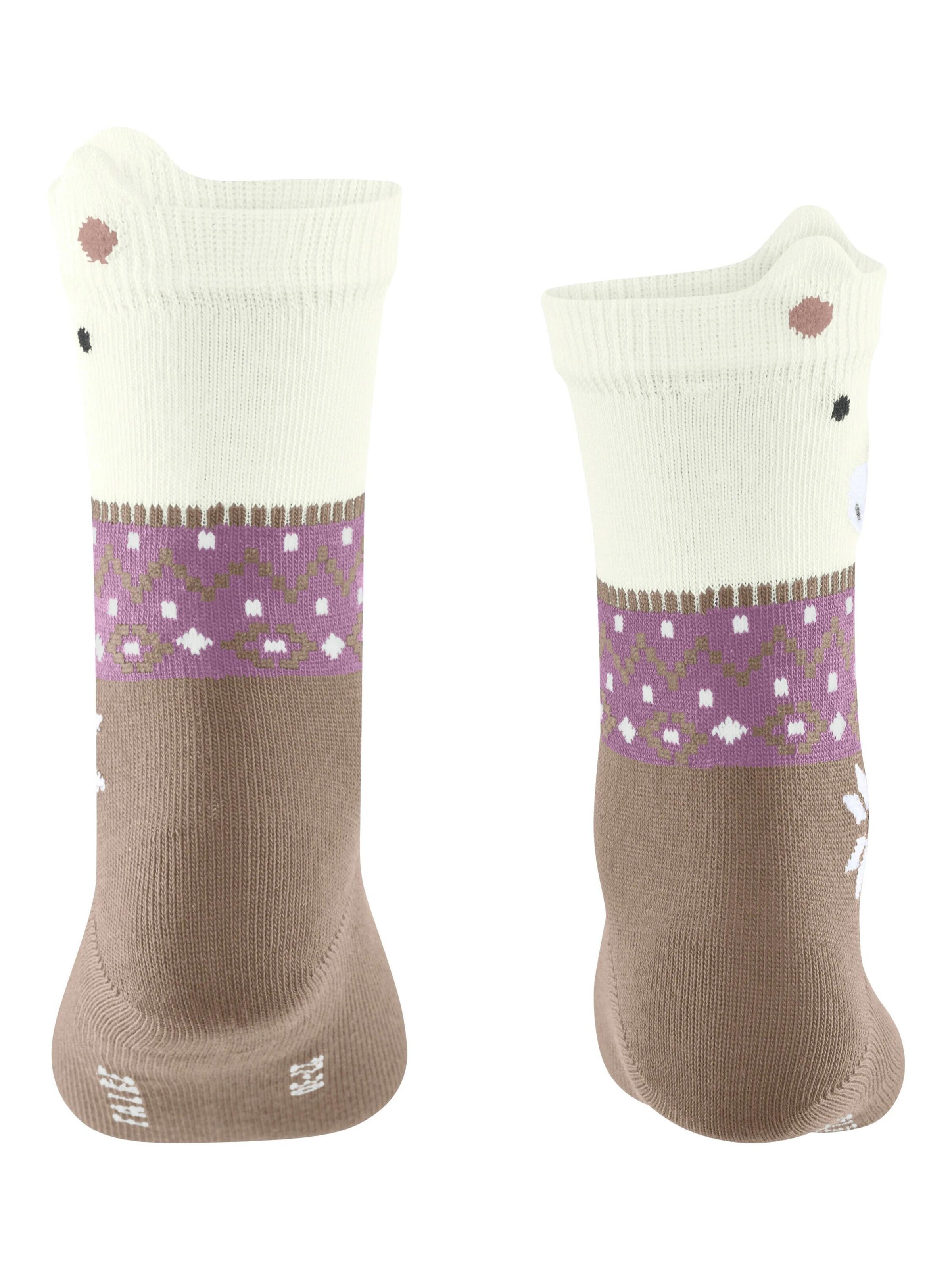 FALKE Socks 'Ice Bear' in Beige