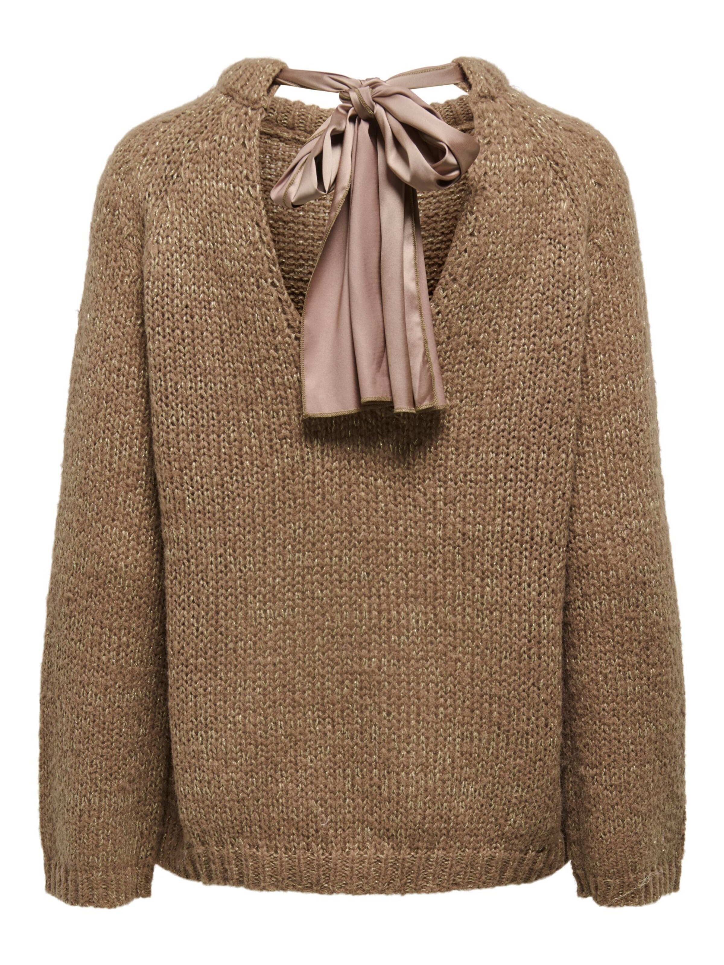 ONLY - Jersey 'SHINE' en marrón