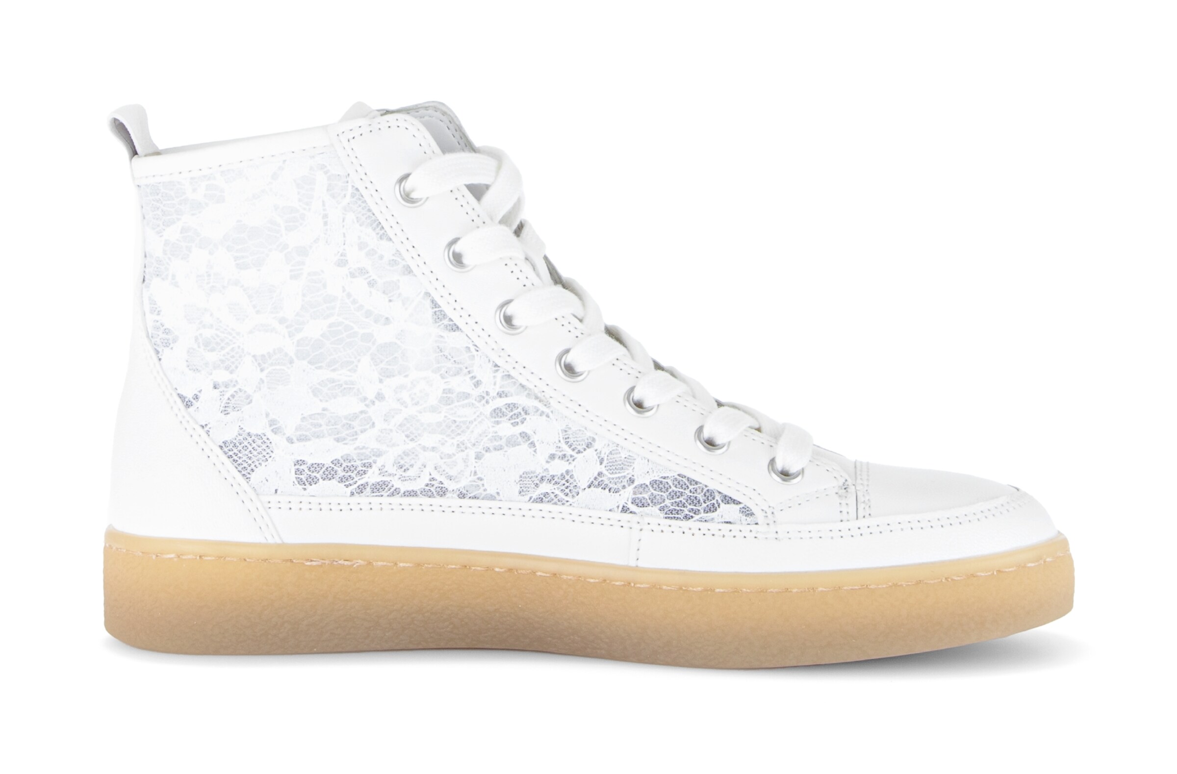 GABOR High-Top Sneakers in White