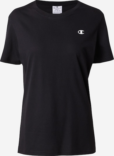 Champion Authentic Athletic Apparel T-shirt en noir / blanc, Vue avec produit