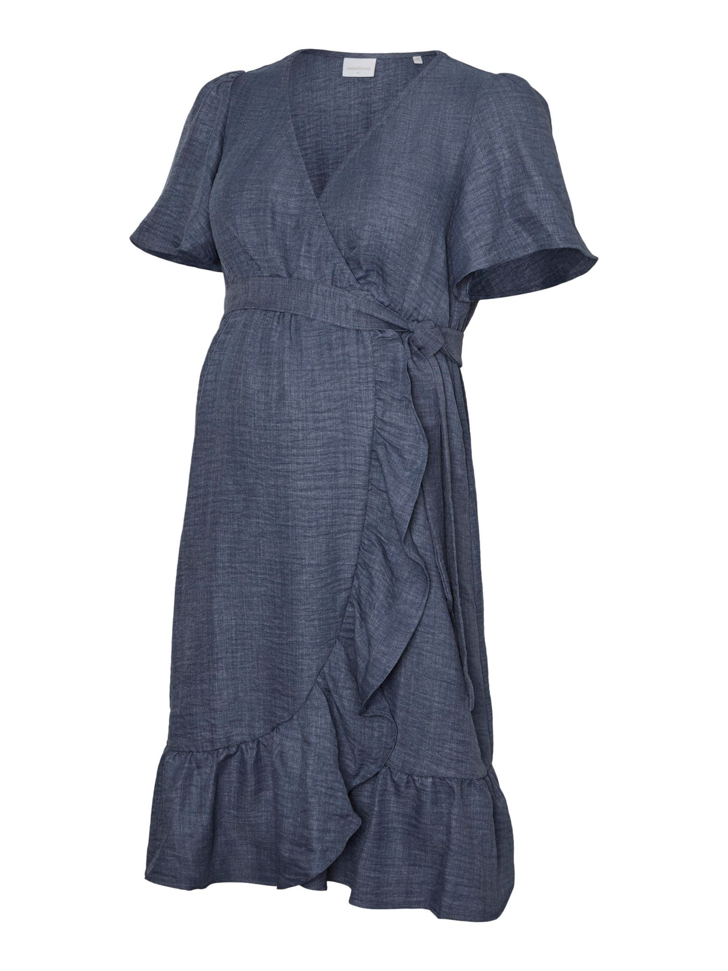 MAMALICIOUS Vestido 'MLLifina' en azul oscuro, Vista del producto