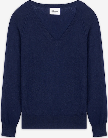 JUST CASHMEREPulover 'Phoebe' - plava boja: prednji dio