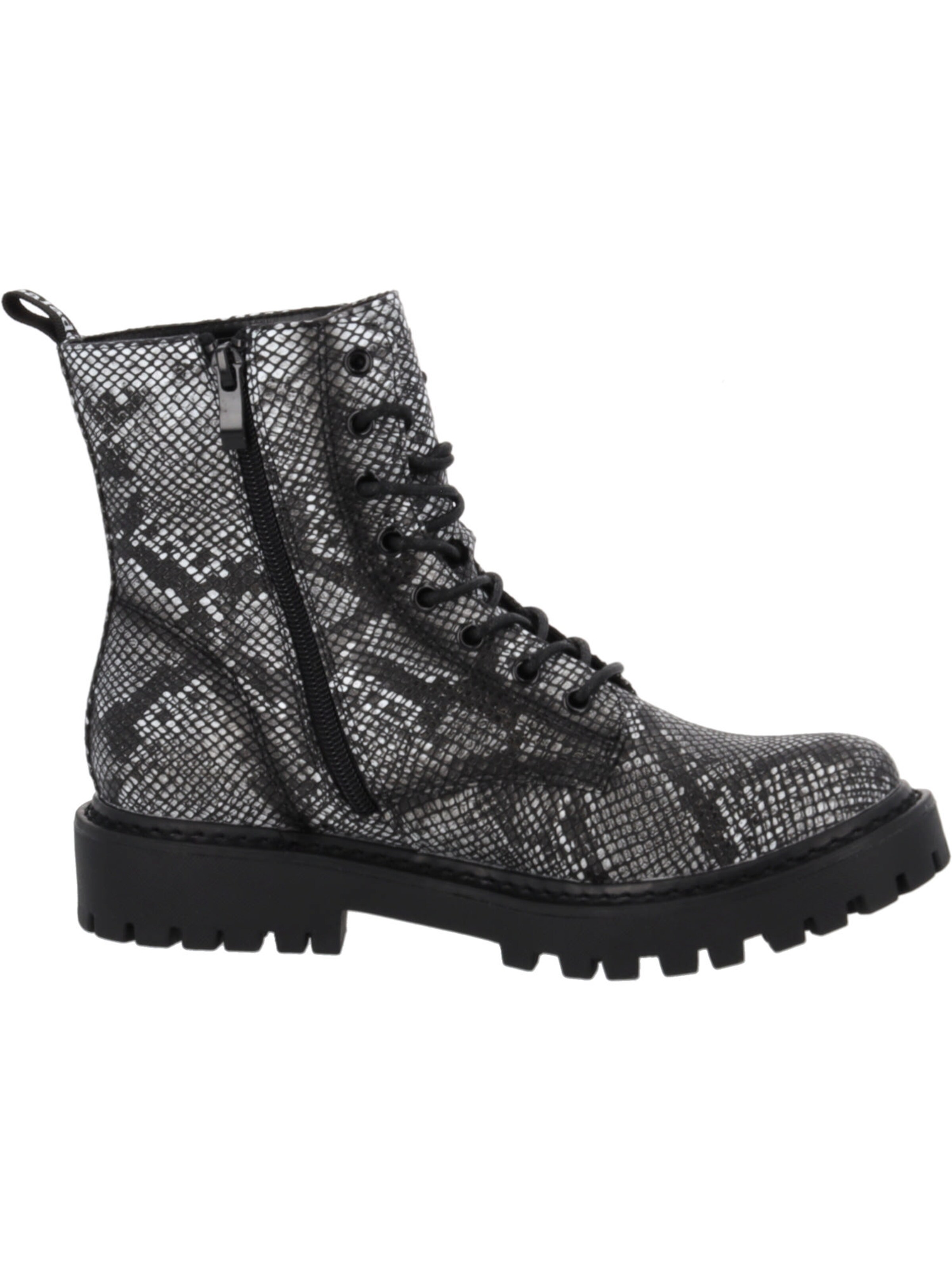 Palado by Sila Sahin Lace-up bootie 'Liklys' in Black