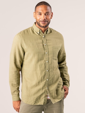 Living Crafts Comfort Fit Hemd 'ROB'‌‌‌‌ in Grün