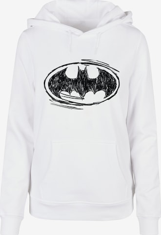 F4NT4STIC Sweatshirt 'Batman' in Weiß: predná strana