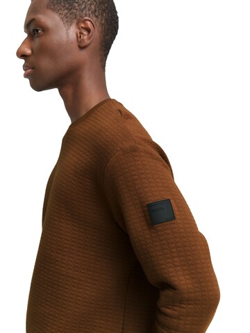 Sweat-shirt TOM TAILOR DENIM en marron