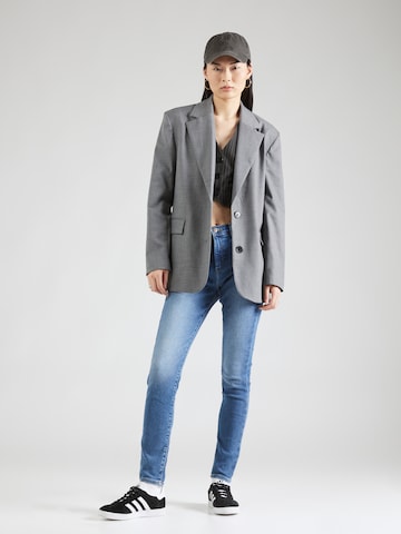 WRANGLER Skinny Džíny 'HIGH SKINNY' – modrá