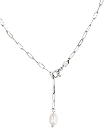 Luamaya Necklace 'Ocean Find Y-Necklace' in Silver: front