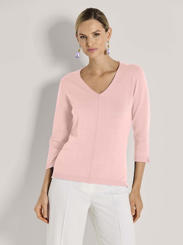 Pull-over MADELEINE en rose : devant