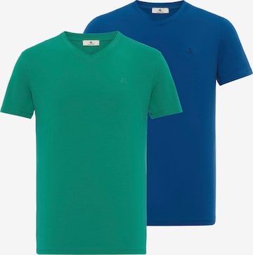 Daniel Hills - Camiseta en azul: frente