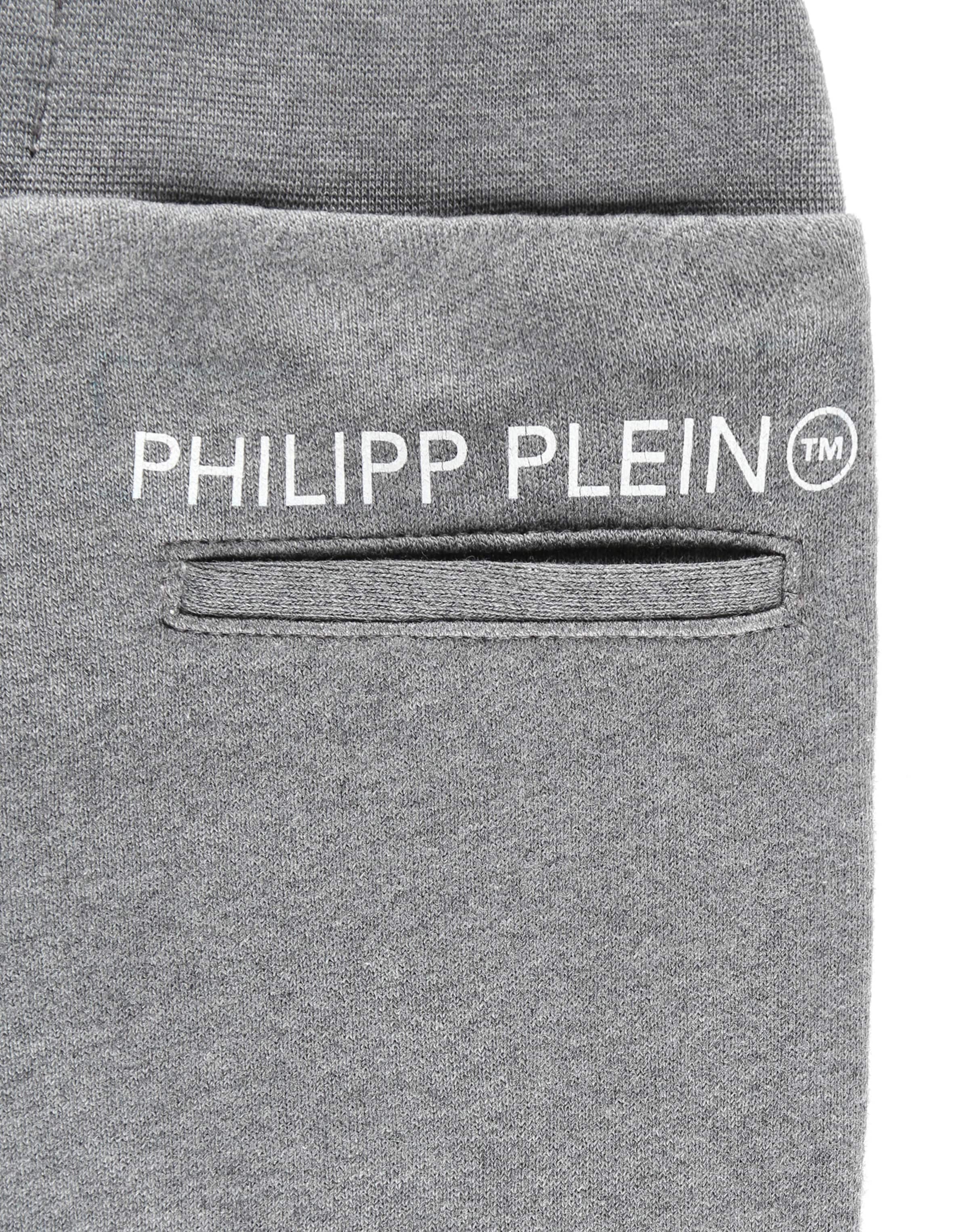 Philipp Plein - Tapered Calças de ganga em preto