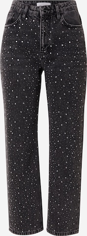 juoda Rich & Royal Laisvas Džinsai: priekis