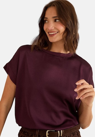 love & roses Блуза в червено: отпред