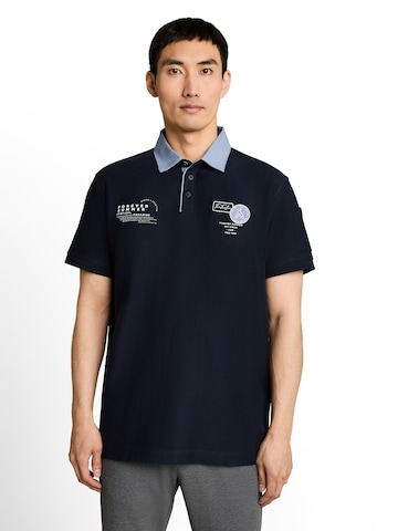 TOM TAILOR Shirt in Blue: front