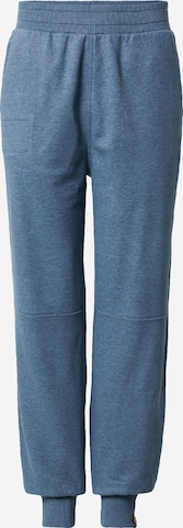 Fli Papigu Tapered Broek 'Sometimes We Just Know' in Blauw: voorkant