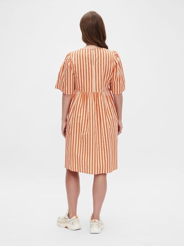 MAMALICIOUS Jurk 'Felicity' in Oranje