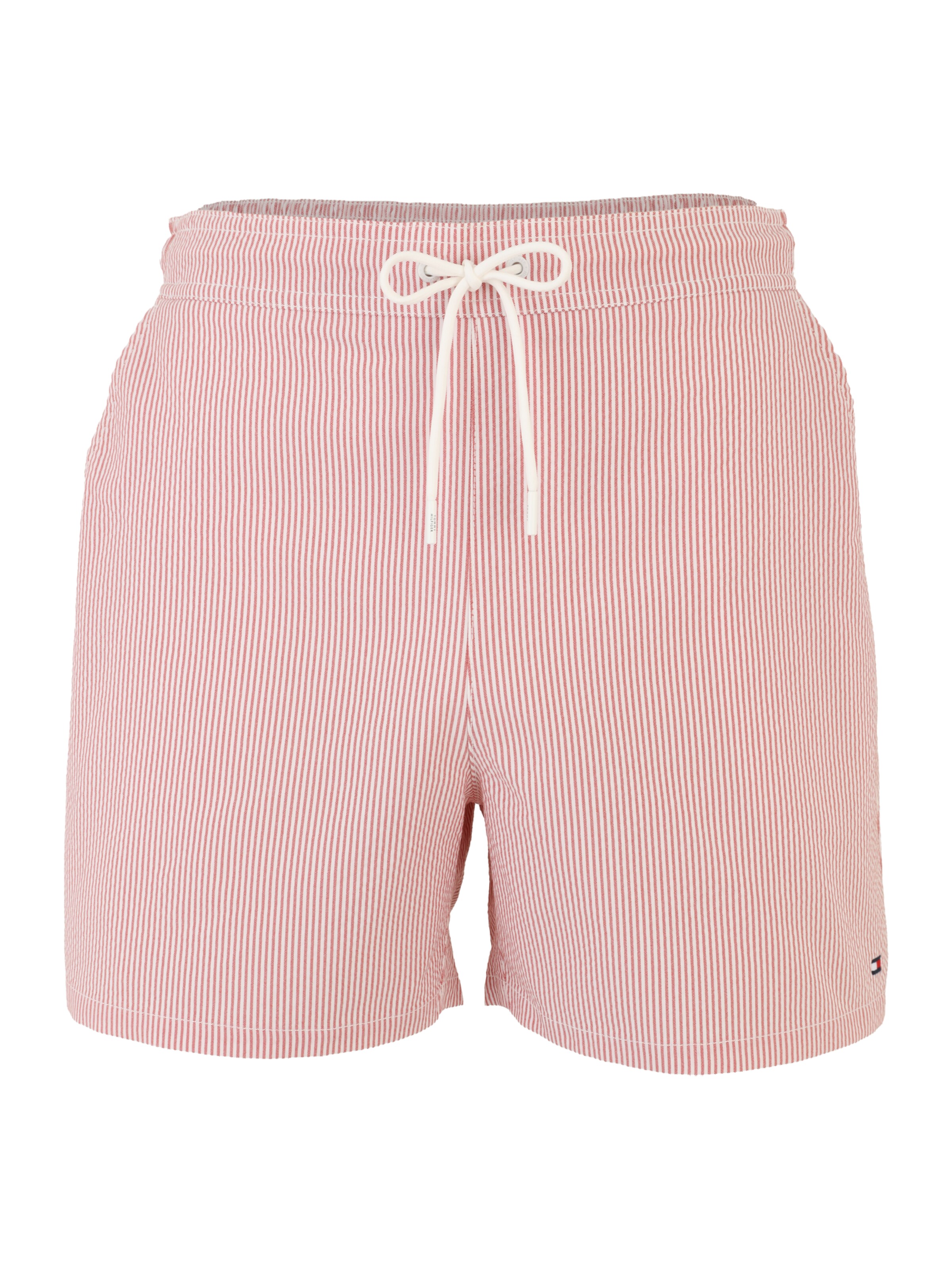 piros / fehér Tommy Hilfiger Underwear Rövid fürdőnadrágok 'ITHACA', Termék nézet