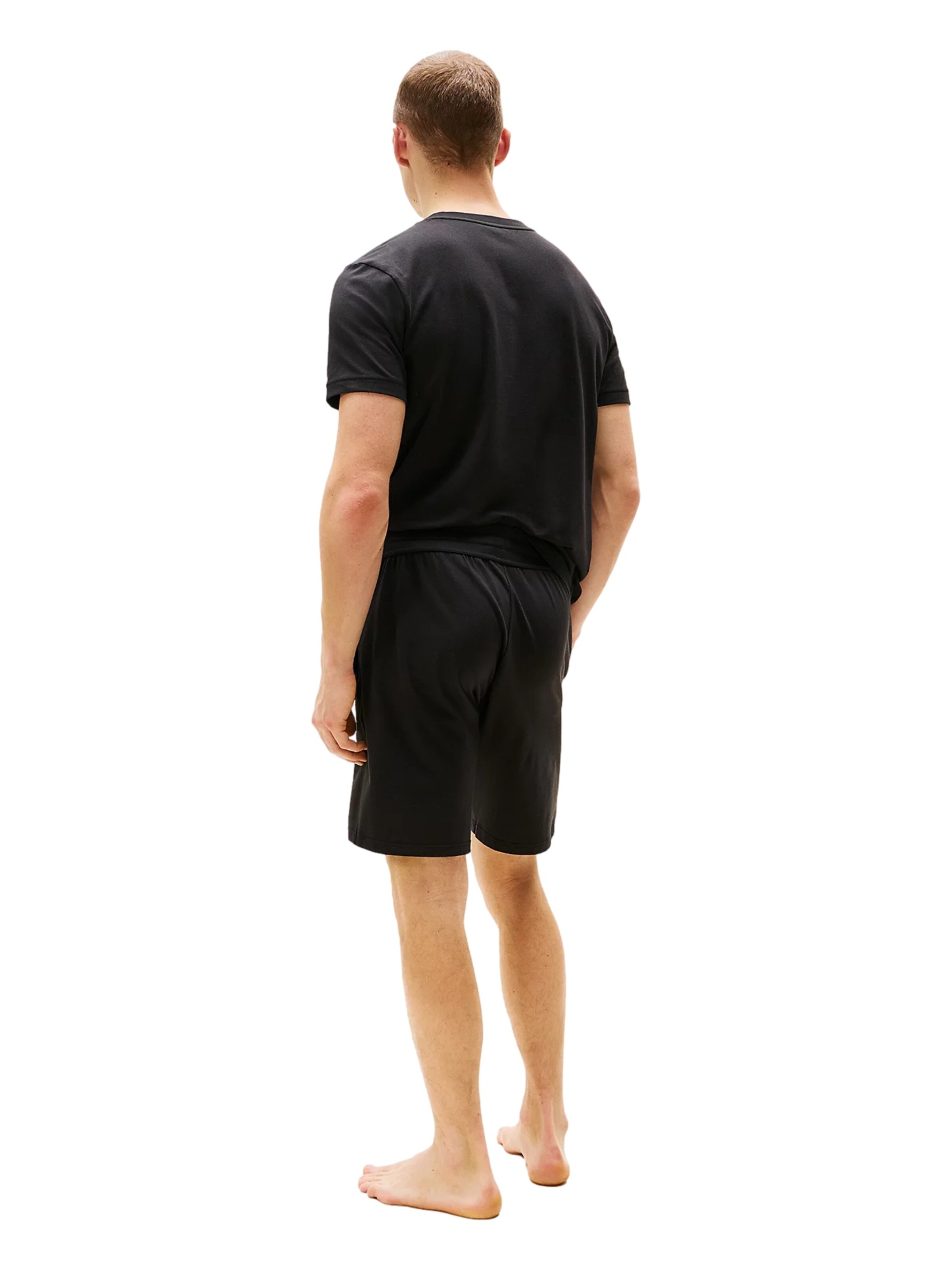 TOMMY HILFIGER Regular Shorts in Schwarz