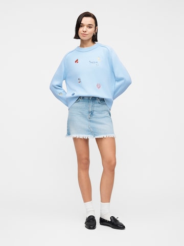 Abercrombie & Fitch Pulóver 'MADELINE' - kék