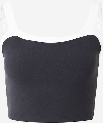 Sportiniai marškinėliai be rankovių 'STUDIOFLEX' iš Abercrombie & Fitch, spalva – juoda / balta, Prekių apžvalga