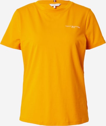 TOMMY HILFIGER Shirt '1985' in Oranje: voorkant