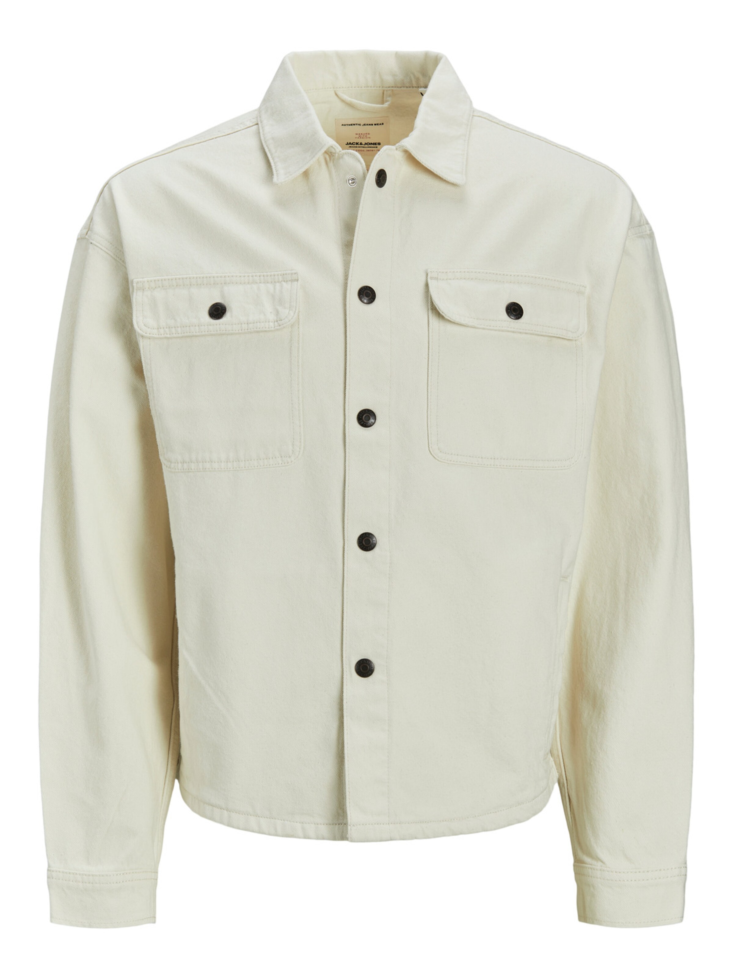 Männer Jacken JACK & JONES Jacke in Ecru - OD18861 Männer Jacken JACK & JONES Jacke in Ecru - OD18861