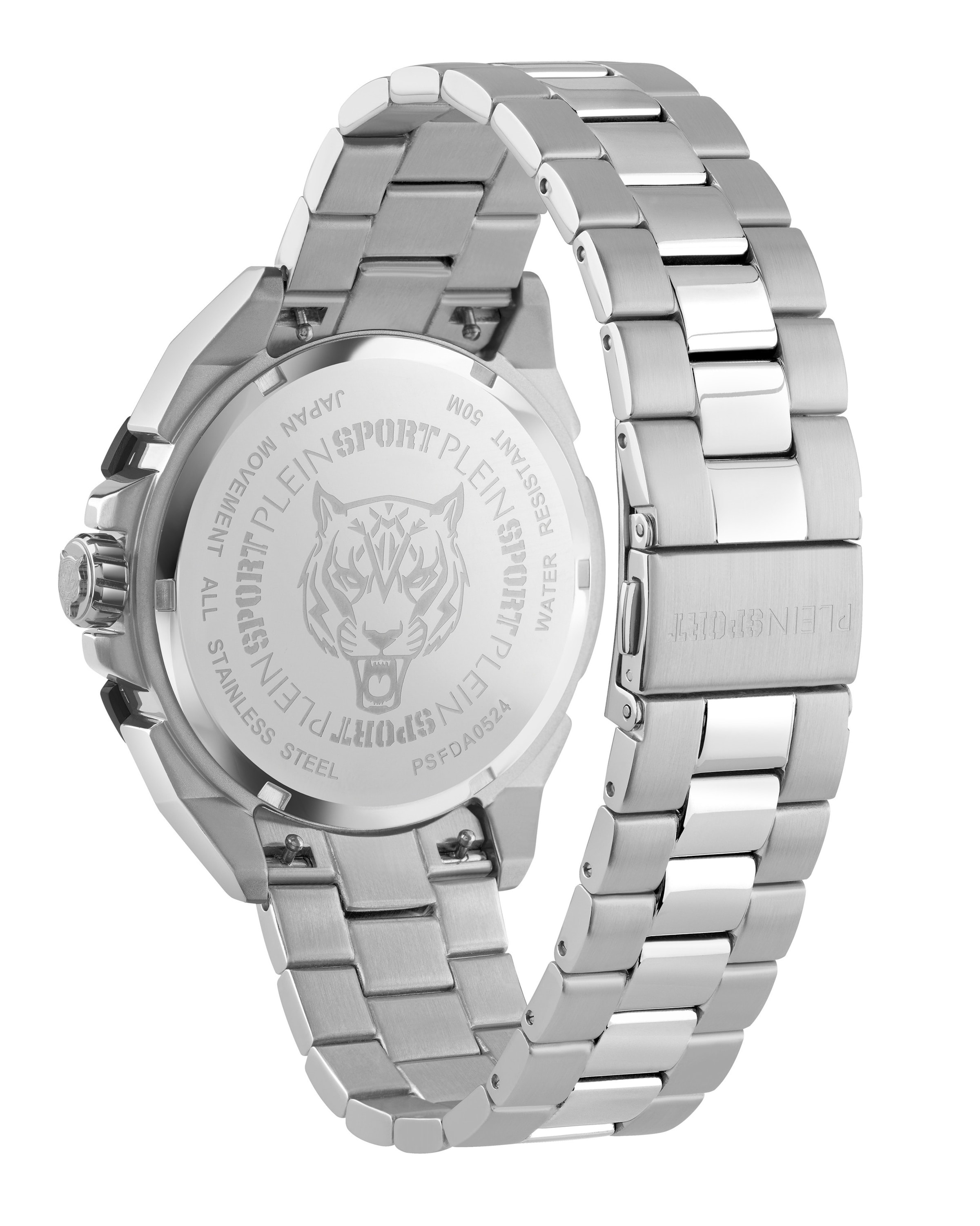 Orologio analogico 'Urban Pulse' di Plein Sport in argento