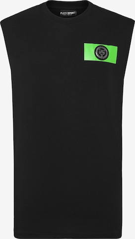 T-Shirt Plein Sport en noir : devant