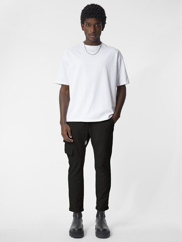 Regular Pantalon cargo 'Aris' Young Poets en noir