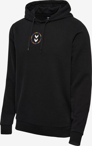 Hummel Sweatshirt in Zwart: voorkant