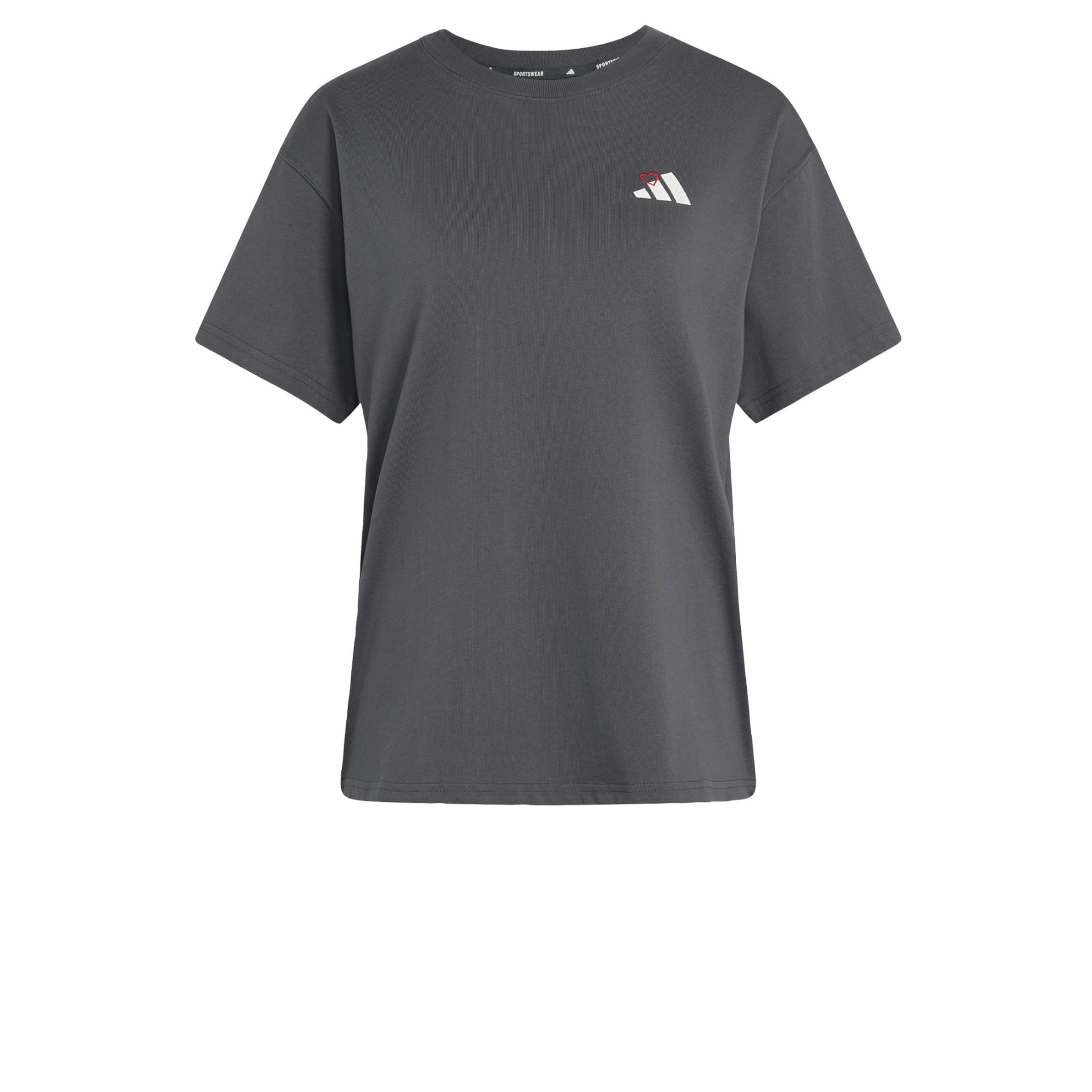ADIDAS SPORTSWEAR Funktionsshirt in stone / weiß, Produktansicht