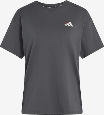 T-shirt fonctionnel ADIDAS SPORTSWEAR en gris : devant