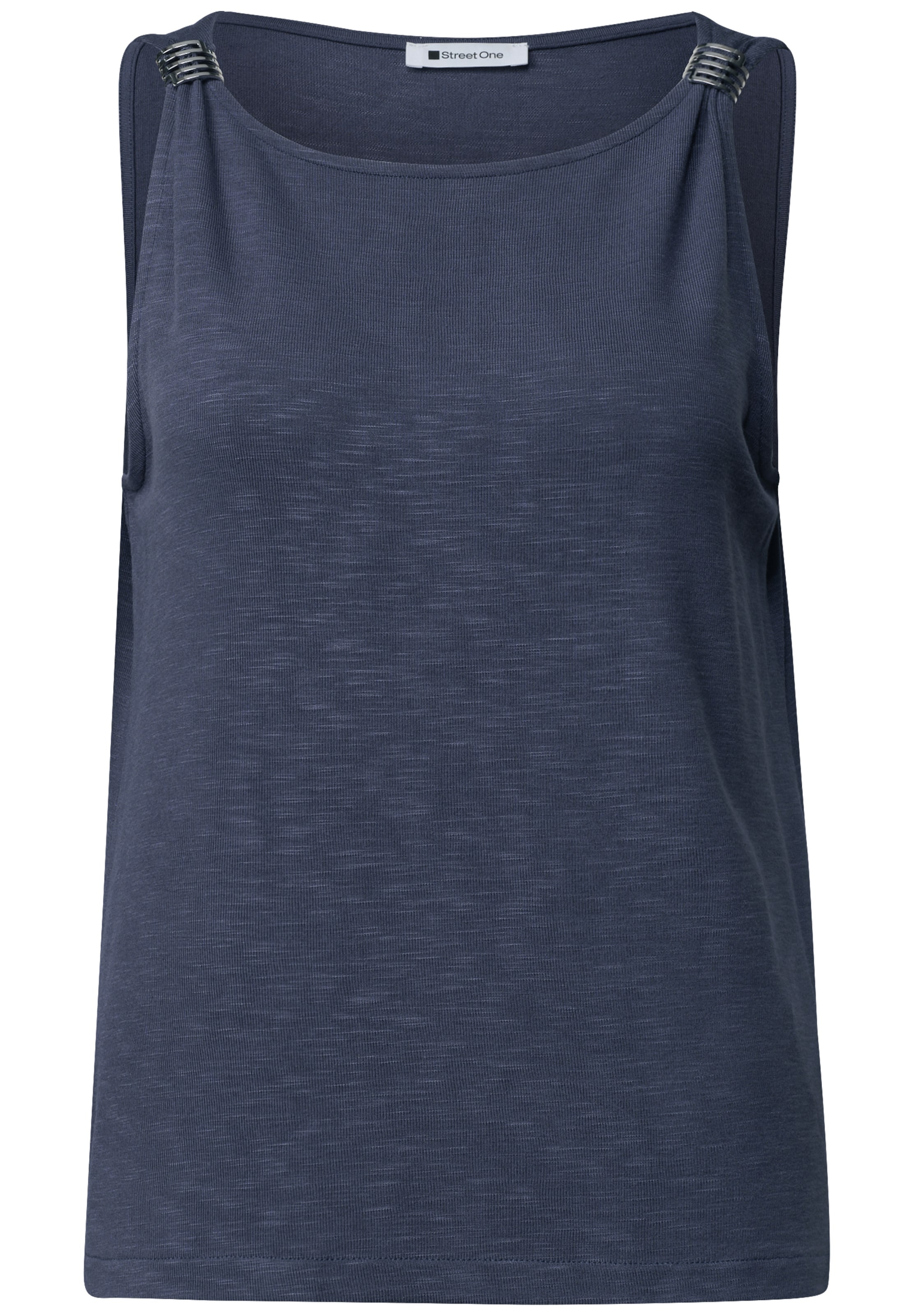 STREET ONE Top in Blau: Vorderseite