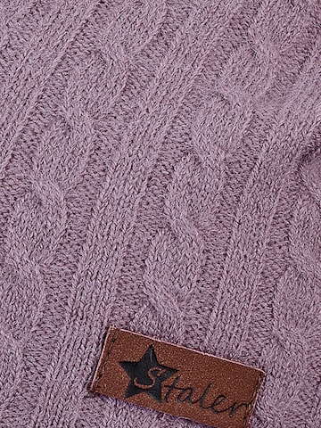 STERNTALER Beanie in Purple