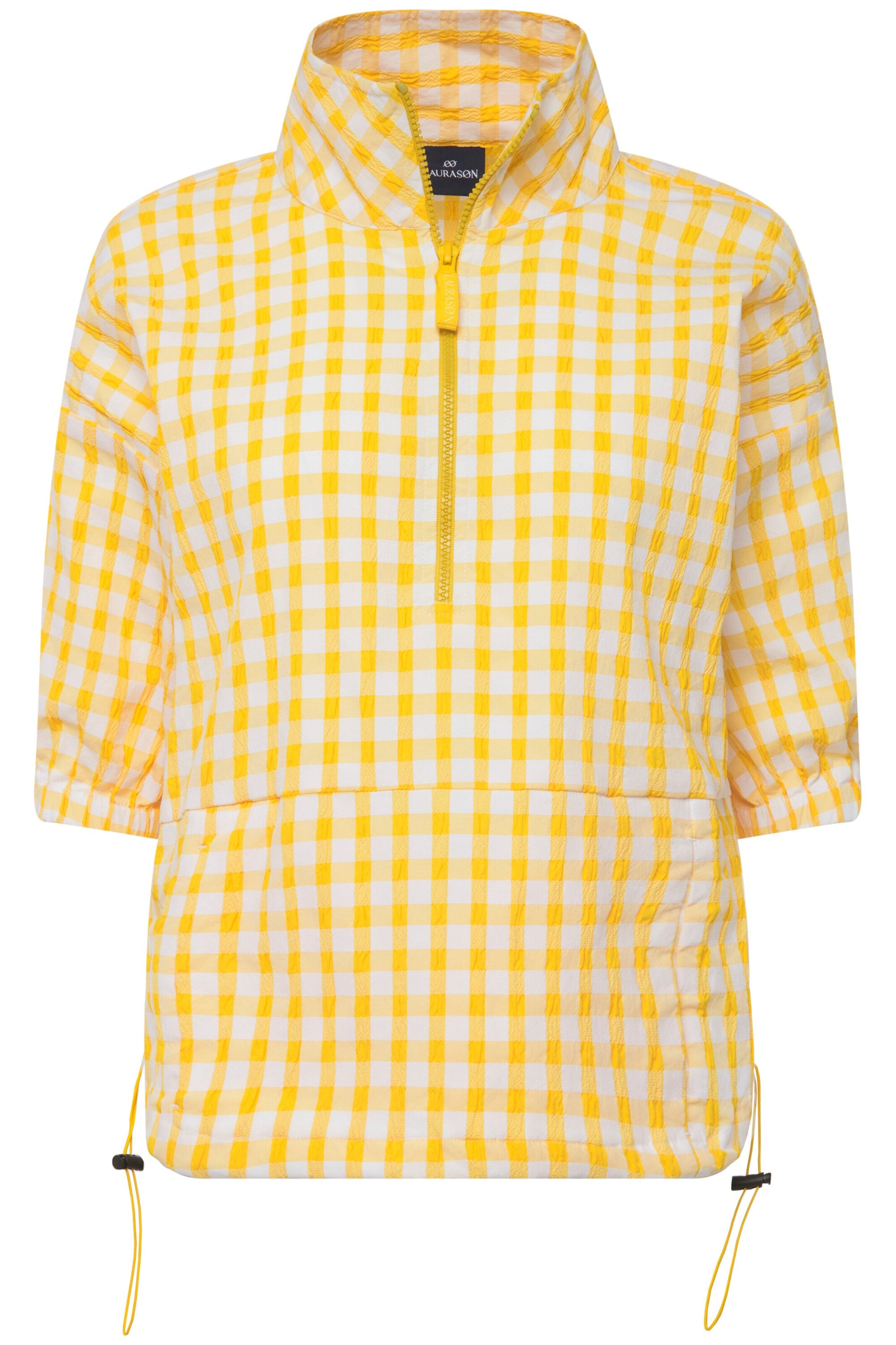 LAURASØN Blouse in Yellow: front