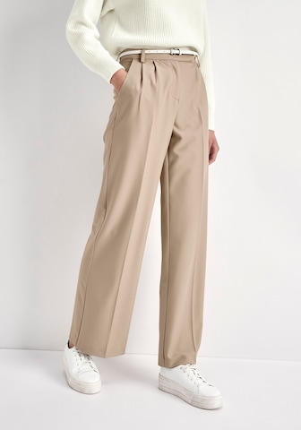 HECHTER PARIS Wide Leg Hose in Beige