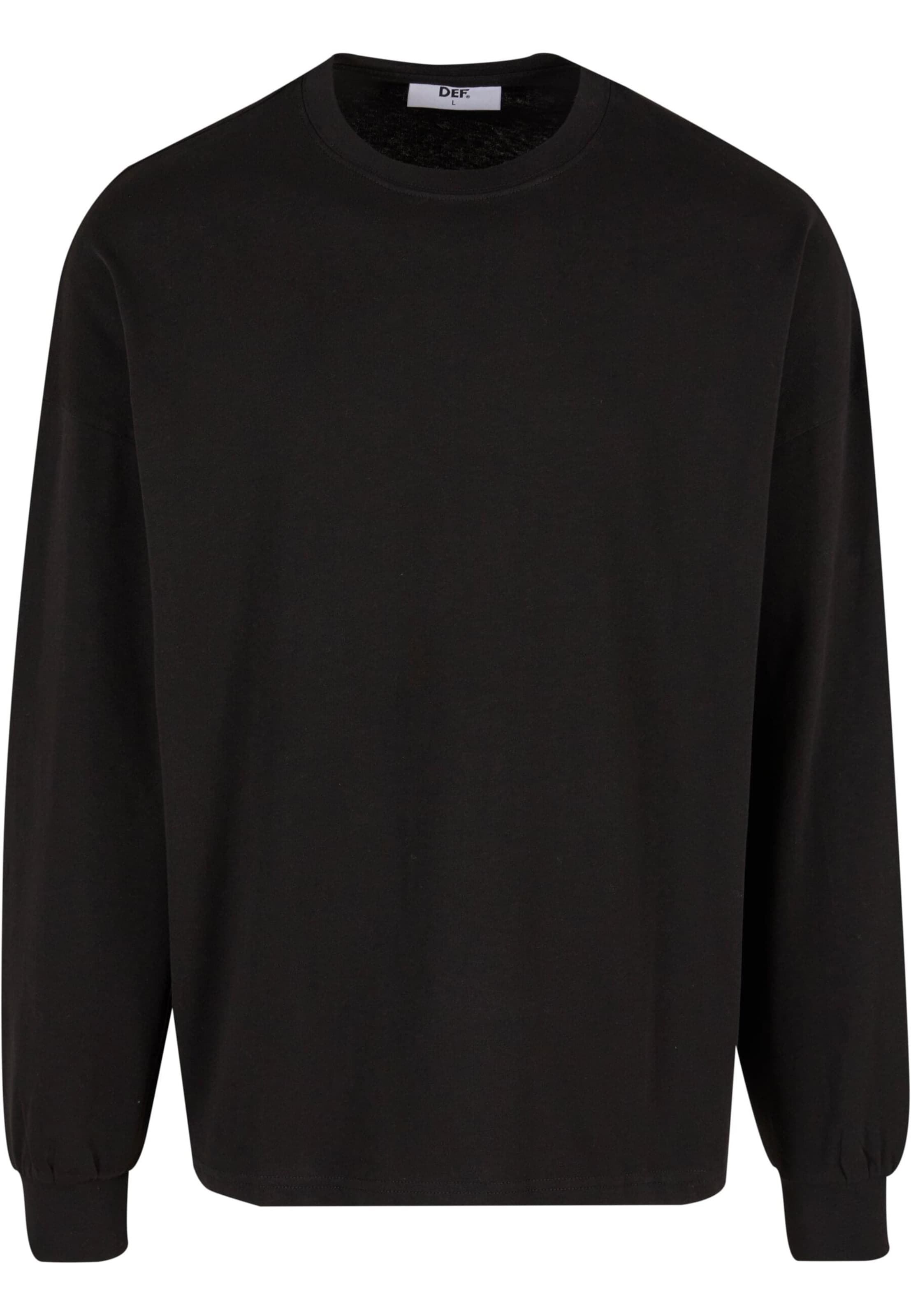 DEF - Camisa 'Berry' em preto: frente