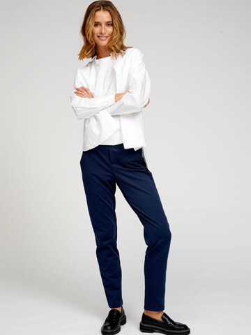 TeeShoppen Slimfit Hose in Blau