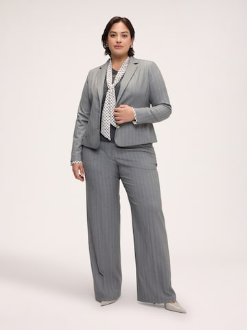 évasé Pantalon Fiorella Rubino en gris