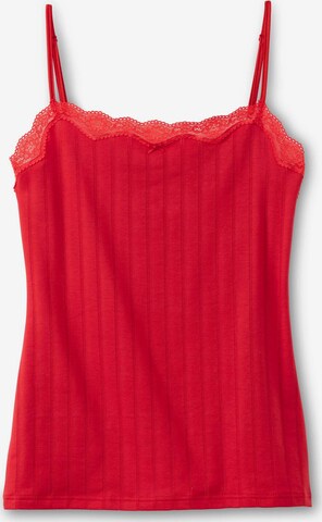 CALIDA - Camiseta térmica 'Etude Toujours' en rojo: frente