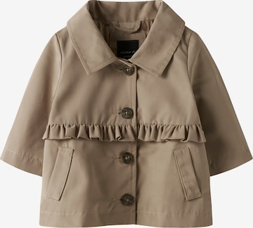 NAME IT Pitkä takki 'NBFMadeline' värissä harmaa: etupuoli