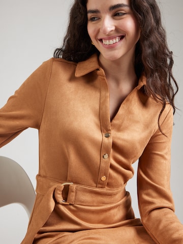 ABOUT YOU Shirt Dress 'Lacey' in Brown