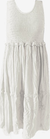 Robe ' ' Apricot en beige : devant