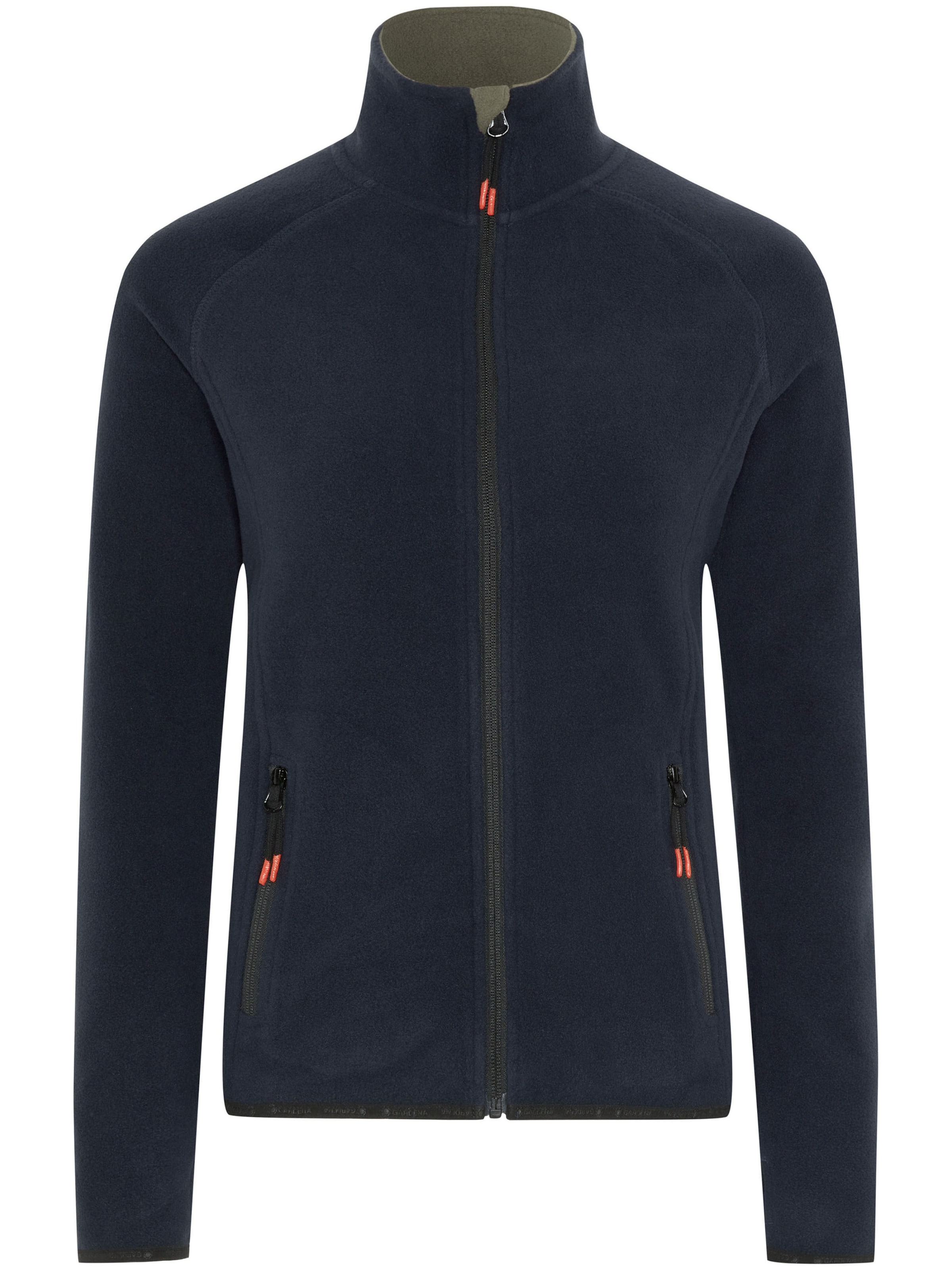 Gardena Fleece Jacket in Blue: front